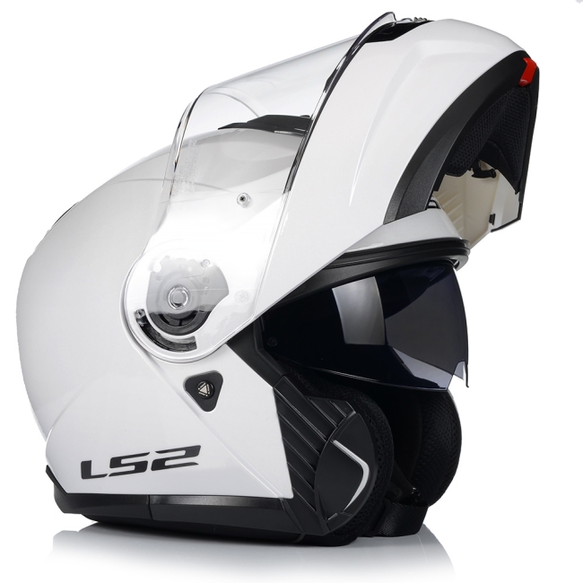 Модуларна / отваряема мото каска LS2 FF908 Strobe II Solid - ECE 22.06