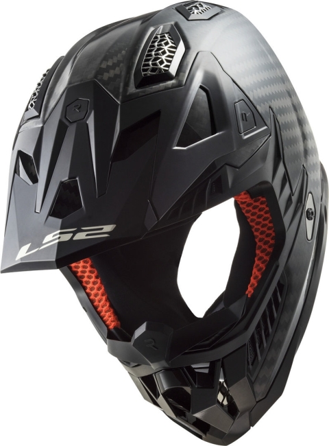 Карбонова ендуро / крос / мх каска за мотор LS2 MX703 X-Force Solid - ECE 22.06