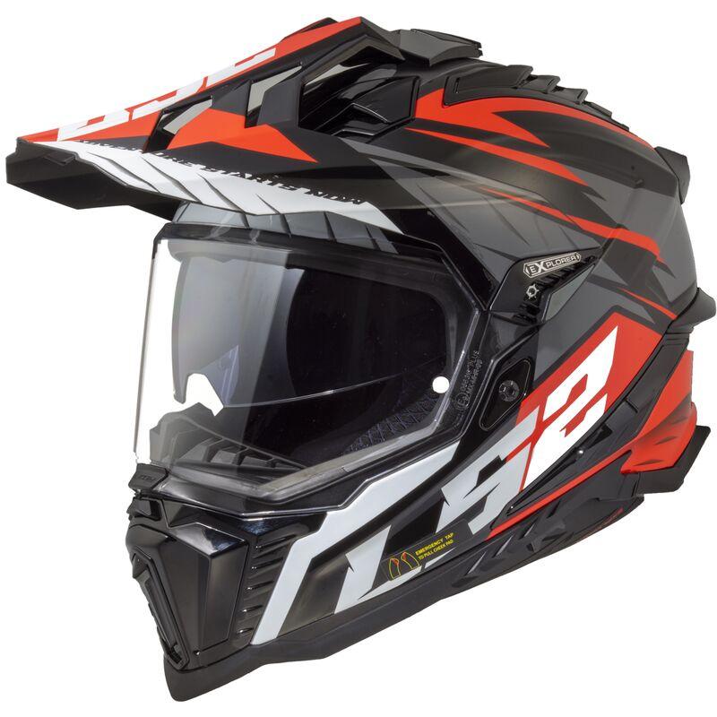 Eндуро / Adventure / крос / каска за мотор LS2 MX701 Explorer Spire - ECE 22.06