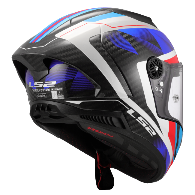 Карбонова интегрална мото каска LS2 FF805 Thunder GP Aero Raute Carbon  - ECE 22.06