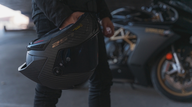 Карбонова интегрална мото каска LS2 FF805 Thunder GP Aero Spoiler Carbon - 22.06