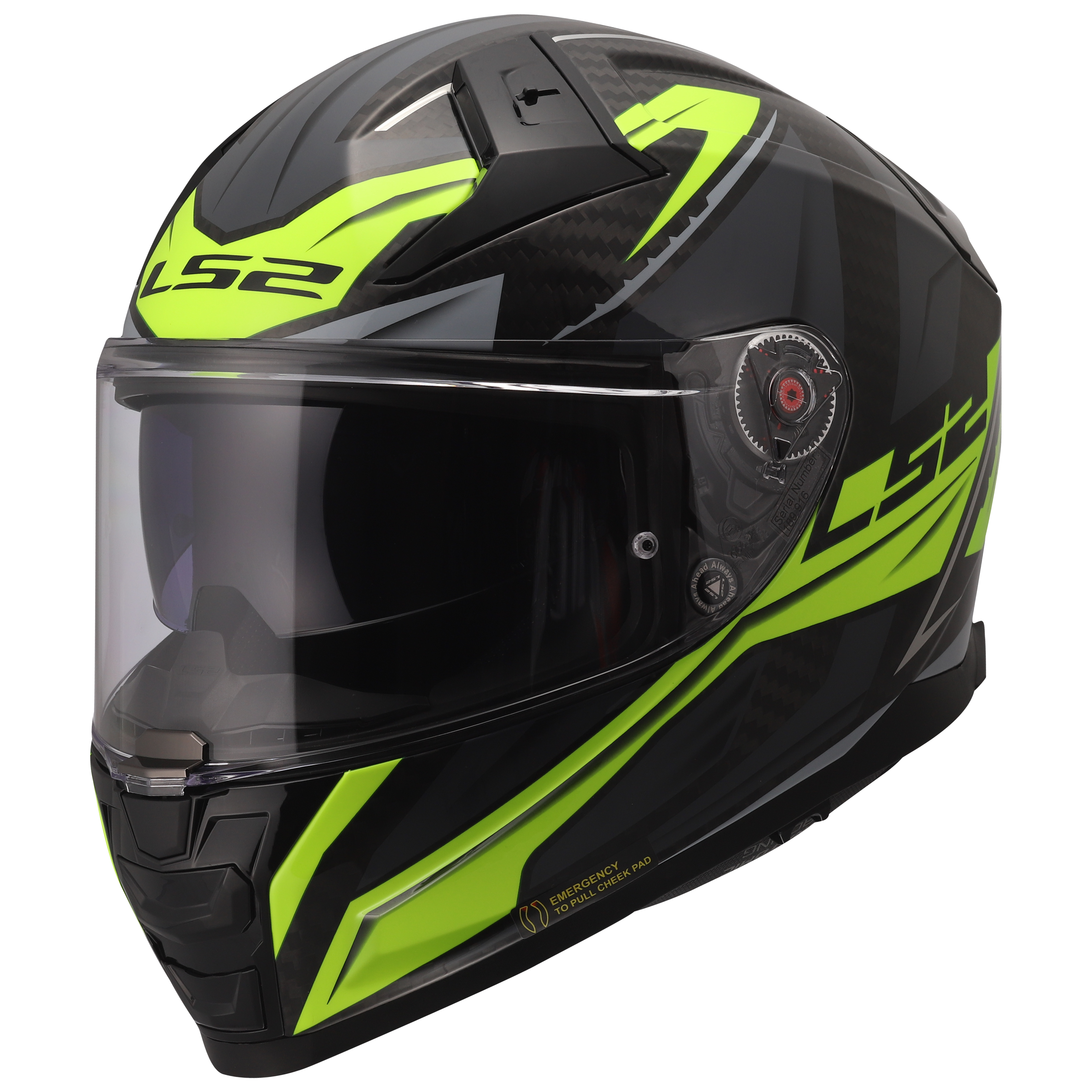 Карбонова интегрална мото каска  LS2 FF811 Vector II Carbon Savage - ECE 22.06