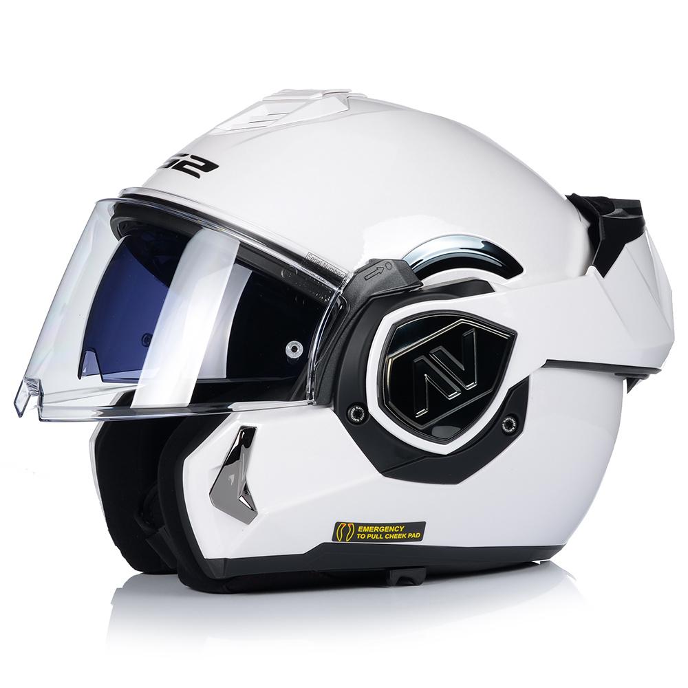 Модуларна / отваряема мото каска LS2 FF906 Advant Solid - ECE 22.06