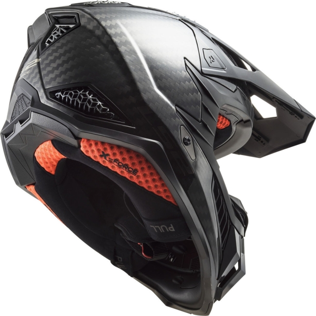 Карбонова ендуро / крос / мх каска за мотор LS2 MX703 X-Force Solid - ECE 22.06