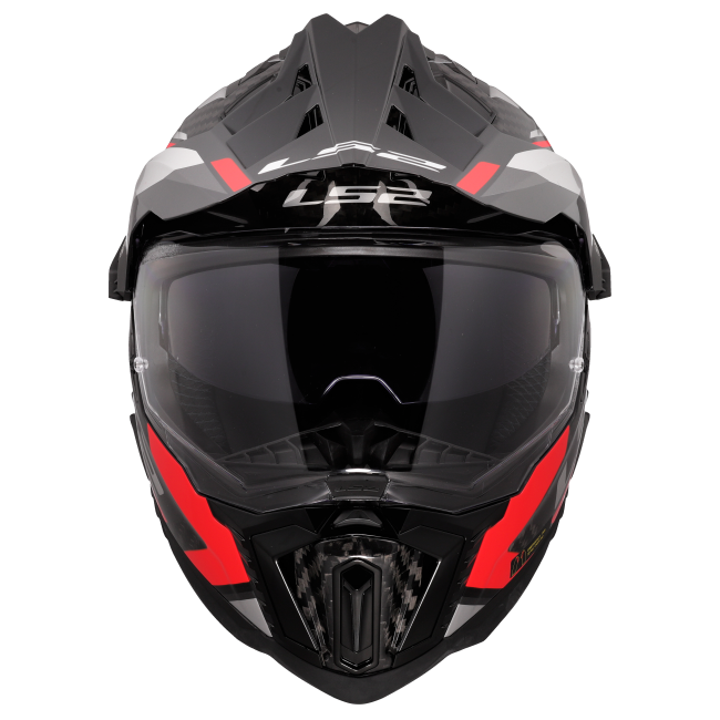 Карбонова Adventure / eндуро / крос каска за мотор LS2 MX701 Explorer C Frontier II Carbon - ECE 22.06
