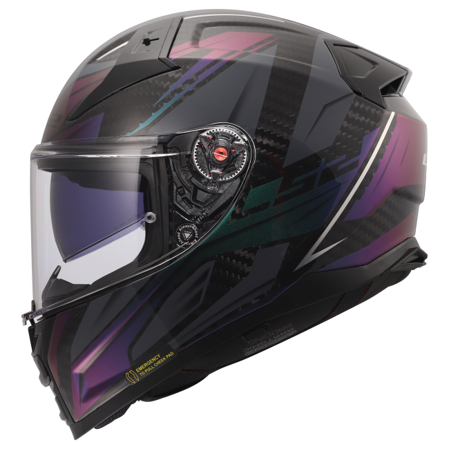 Карбонова интегрална мото каска  LS2 FF811 Vector II Carbon Savage - ECE 22.06