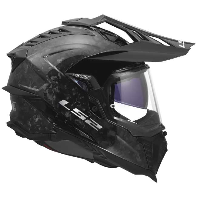 Карбонова Adventure  / ендуро / крос каска за мотор LS2 MX701 Explorer C Carbon Forget - ECE 22.06