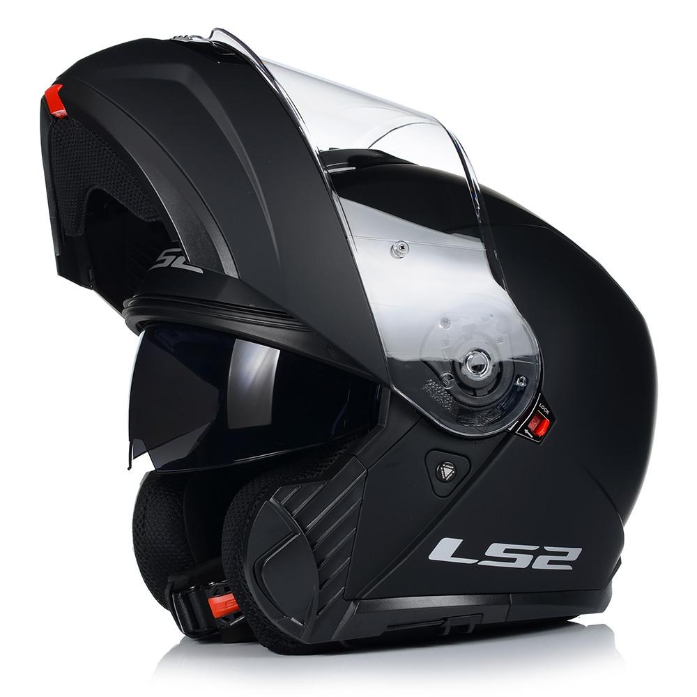 Модуларна / отваряема мото каска LS2 FF908 Strobe II  Solid  - ECE 22.06