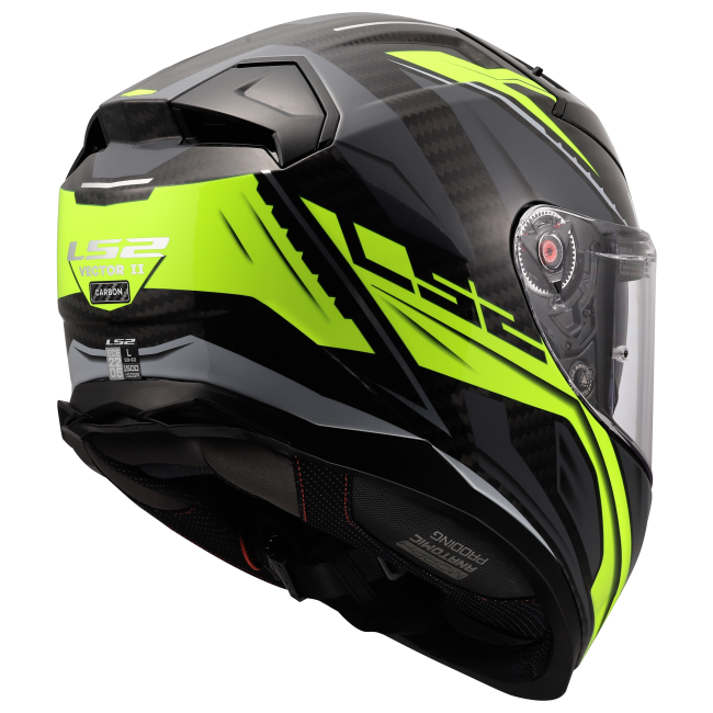 Карбонова интегрална мото каска  LS2 FF811 Vector II Carbon Savage - ECE 22.06
