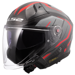 Карбонова мото каска за скутер / чопър LS2 OF603 Infinity II Carbon Urus - ECE 22.06