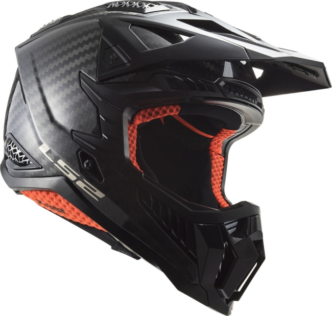 Карбонова ендуро / крос / мх каска за мотор LS2 MX703 X-Force Solid - ECE 22.06
