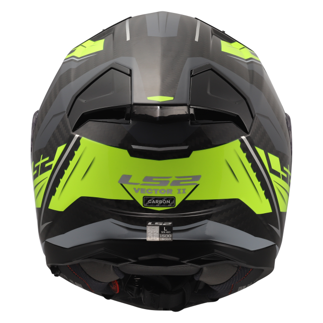 Карбонова интегрална мото каска  LS2 FF811 Vector II Carbon Savage - ECE 22.06