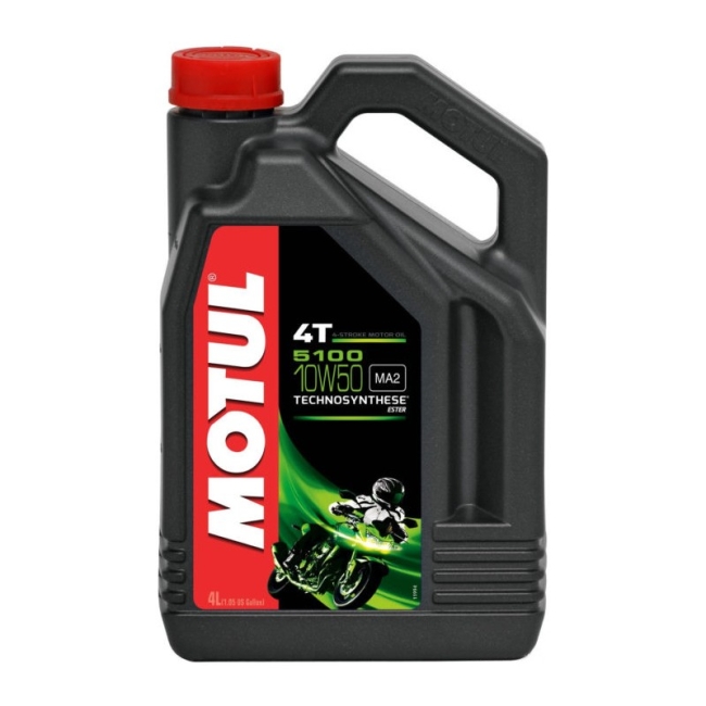 MOTUL двигателно масло 5100 10W50 4T 4L полу-синтетично