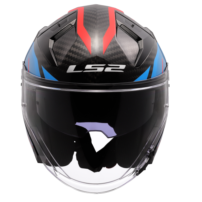 Карбонова мото каска за скутер / чопър LS2 OF603 Infinity II Carbon Urus - ECE 22.06