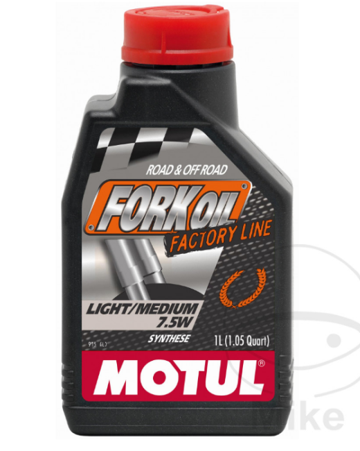 MOTUL масло за предница / вилка Factory Line Light / Medium 7.5W 1L синтетично