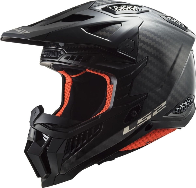 Карбонова ендуро / крос / мх каска за мотор LS2 MX703 X-Force Solid - ECE 22.06