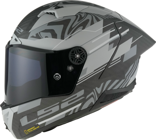 Карбонова интегрална мото каска LS2 FF805 Thunder GP Aero Polar Carbon - ECE 22.06