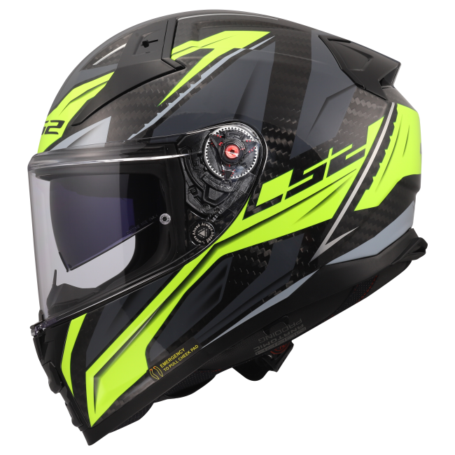 Карбонова интегрална мото каска  LS2 FF811 Vector II Carbon Savage - ECE 22.06