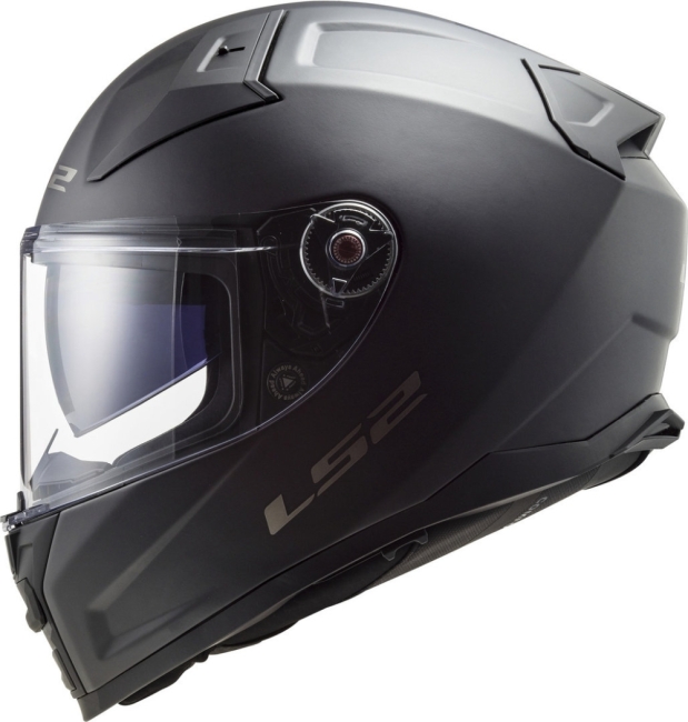 Интегрална мото каска LS2 FF811 Vector II Solid + вградена комуникационна система LS2-4X - ECE 22.06