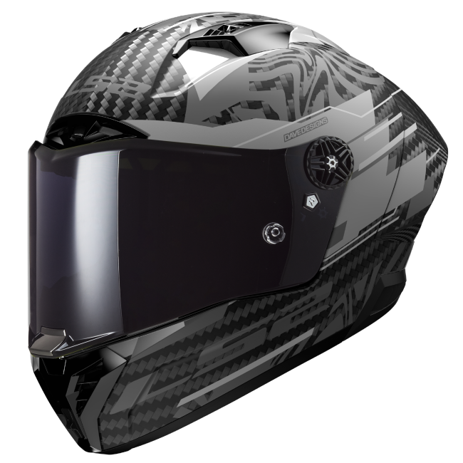 Карбонова интегрална мото каска LS2 FF805 Thunder GP Aero Polar Carbon - ECE 22.06