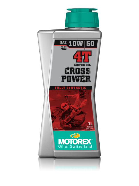 Двигателно масло Motorex Cross Power 10W50 4T 1L - синтетично
