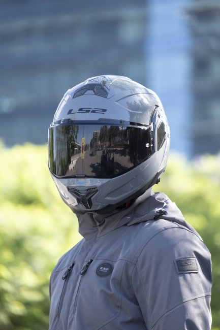 Модуларна / отваряема мото каска LS2 FF910 Advant II Solid