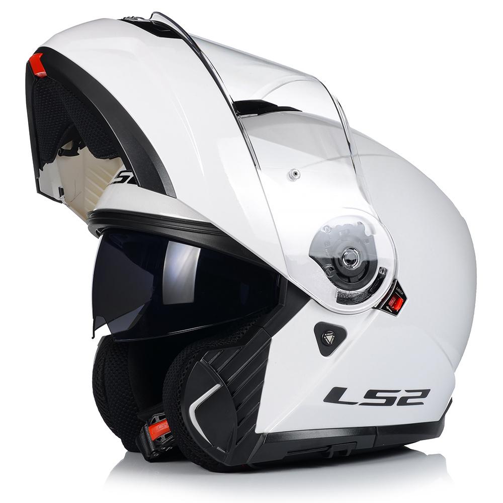 Модуларна / отваряема мото каска LS2 FF908 Strobe II Solid - ECE 22.06