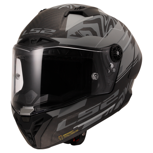Карбонова интегрална мото каска LS2 FF805 Thunder GP Aero Polar Carbon - ECE 22.06