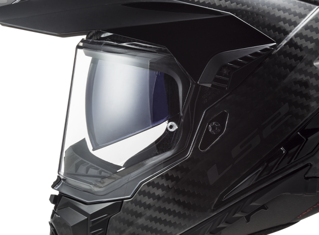 Карбонова Adventure  / ендуро / крос каска за мотор LS2 MX701 Explorer C Carbon Forget - ECE 22.06