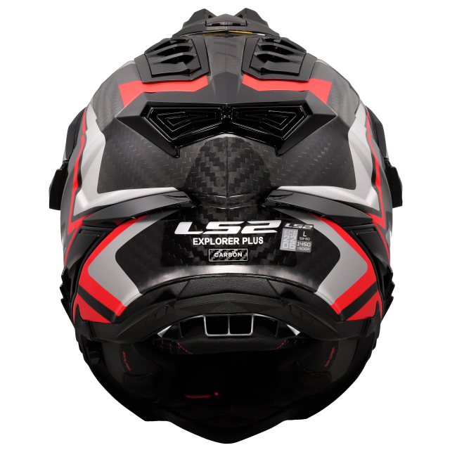 Карбонова Adventure / eндуро / крос каска за мотор LS2 MX701 Explorer C Frontier II Carbon - ECE 22.06