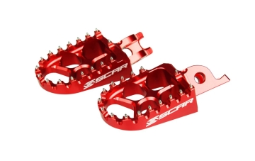 FOOTPEGS EVO SCAR RED