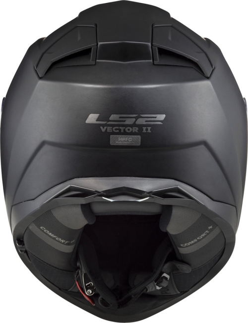 Интегрална мото каска LS2 FF811 Vector II Solid + вградена комуникационна система LS2-4X - ECE 22.06