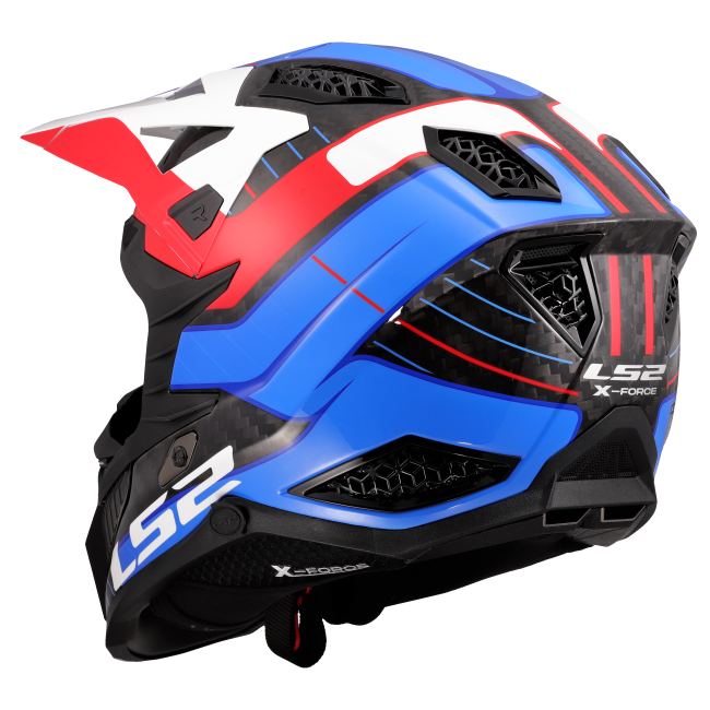 Карбонова ендуро / крос / МХ каска за мотор LS2 MX703 X-Force  Galuo - ECE 22.06