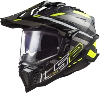 Карбонова Adventure / eндуро / крос каска за мотор LS2 MX701 Explorer Carbon Edge - ECE 22.06
