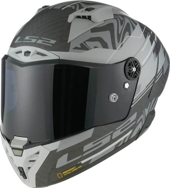 Карбонова интегрална мото каска LS2 FF805 Thunder GP Aero Polar Carbon - ECE 22.06
