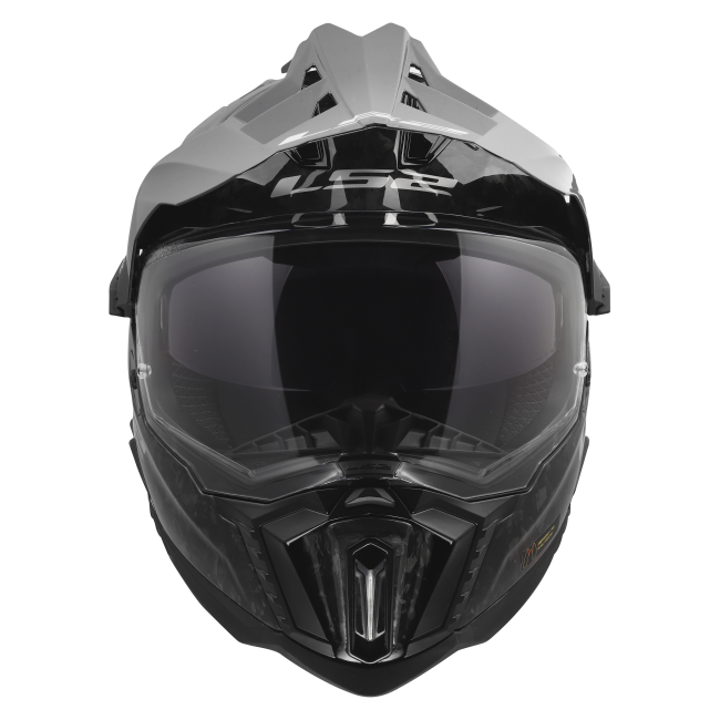 Карбонова Adventure  / ендуро / крос каска за мотор LS2 MX701 Explorer C Carbon Forget - ECE 22.06