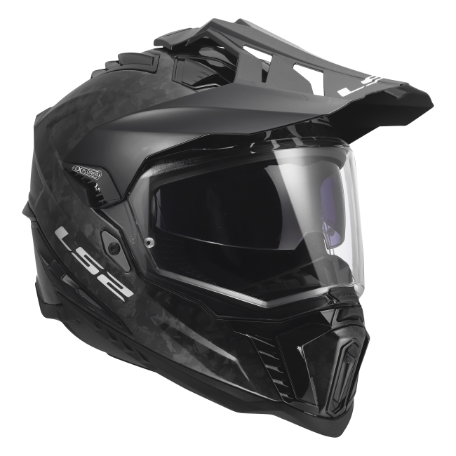 Карбонова Adventure  / ендуро / крос каска за мотор LS2 MX701 Explorer C Carbon Forget - ECE 22.06
