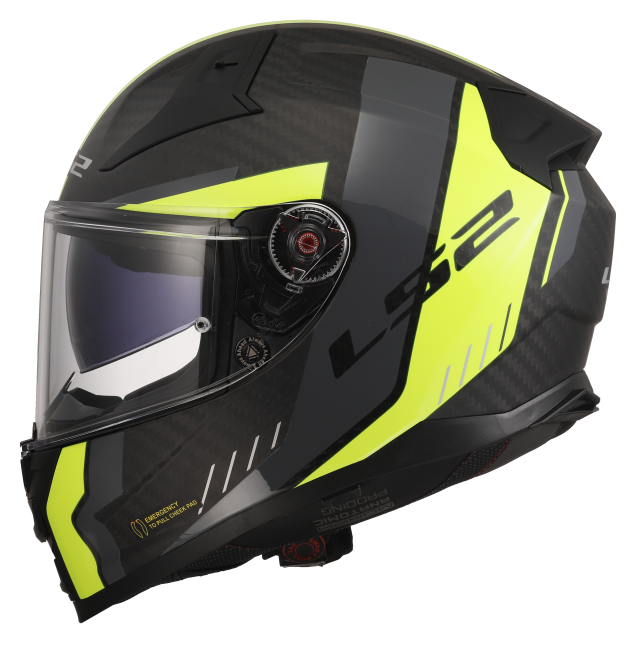 Карбонова интегрална мото каска  LS2 FF811 Vector II Carbon Grid - ECE 22.06
