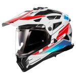 Eндуро / Adventure / крос /  каска за мотор LS2 MX702 Pioneer II Namib - ECE 22.06