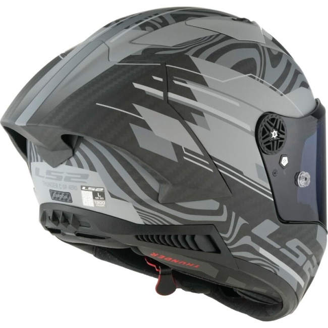 Карбонова интегрална мото каска LS2 FF805 Thunder GP Aero Polar Carbon - ECE 22.06