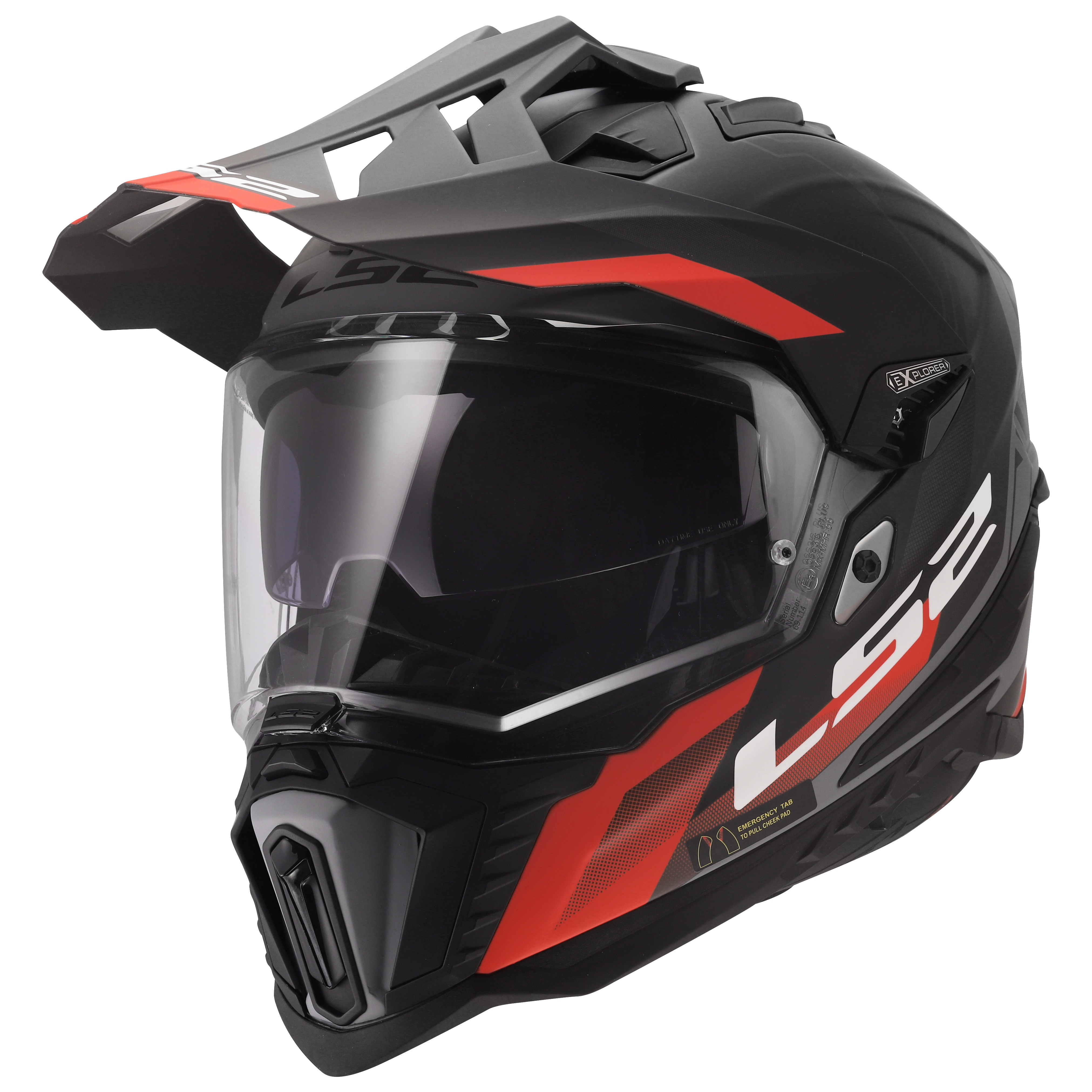 Eндуро / Adventure / крос /  каска за мотор LS2 MX701 Explorer Hexa - ECE 22.06