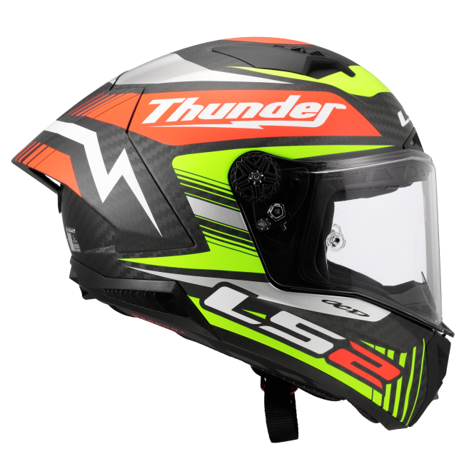 Карбонова интегрална мото  каска LS2 FF805 Thunder GP Aero Replica Carbon  - ECE 22.06